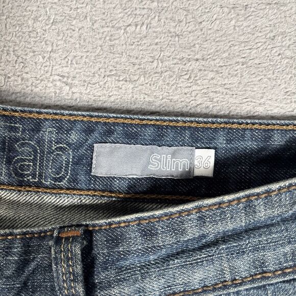 Levi’s Silvertab Slim Jeans Men’s Size 36x29 Medium Wash Flap Pockets - Picture 8 of 14